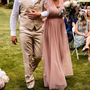 Birdy Grey Bridesmaid Dress. Dusty Rose.